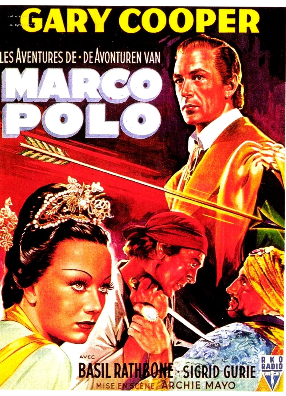 Affiche du film : Les aventures de marco polo