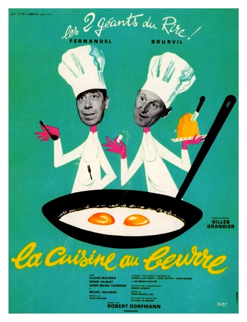 Affiche du film : La cuisine au beurre
