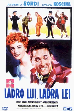 Affiche du film Ladro lui, ladra lei