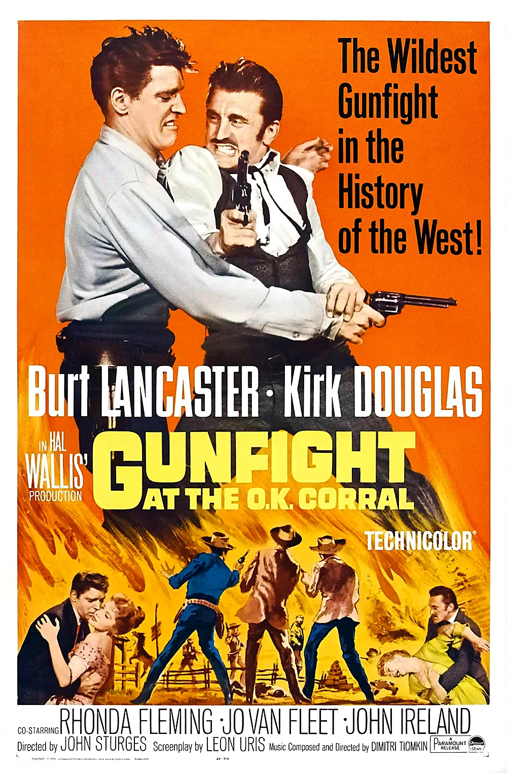 Affiche du film : Reglement de comptes a ok corral