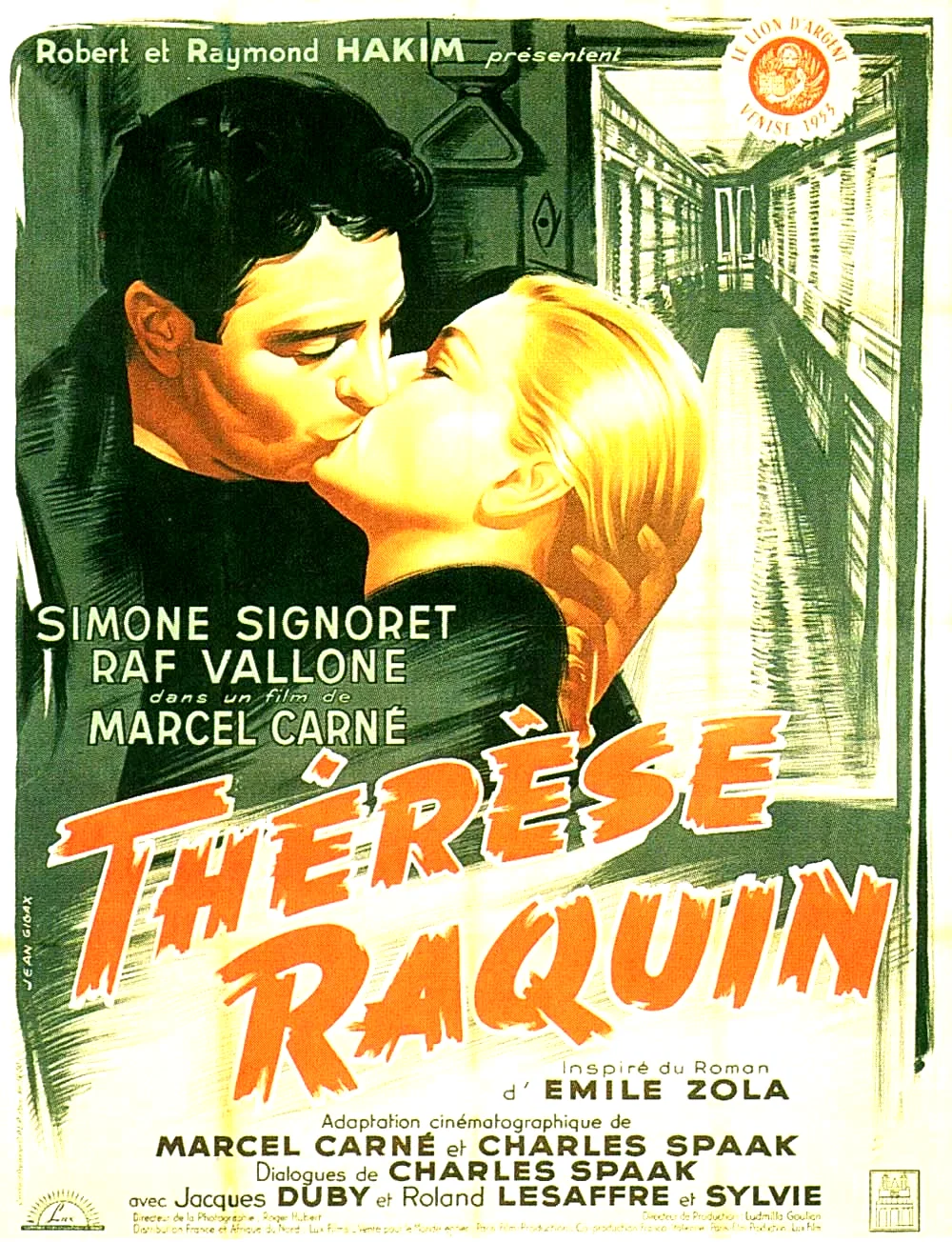 Affiche du film : Thérèse Raquin