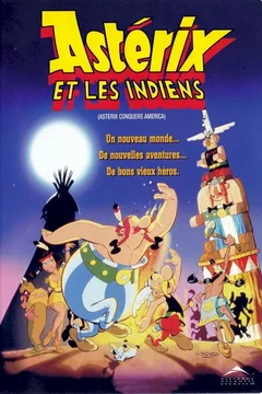 Affiche du film = Astérix et les indiens
