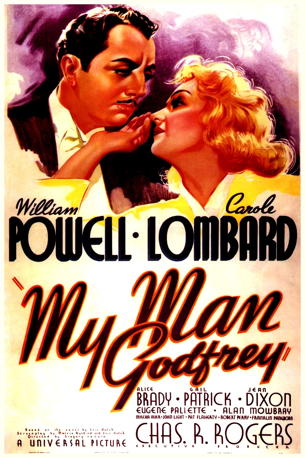 Affiche du film : Mon homme Godfrey