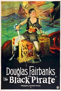 Affiche du film = Le pirate noir
