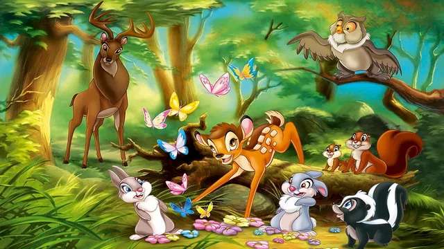 Photo 14 du film : Bambi