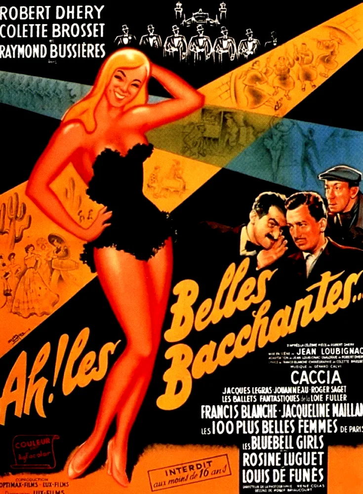 Affiche du film : Ah ! les belles bacchantes