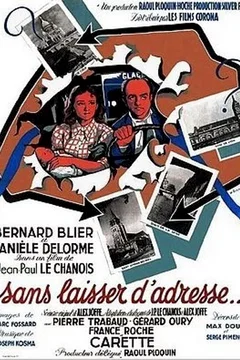 Affiche du film Sans laisser d'adresse