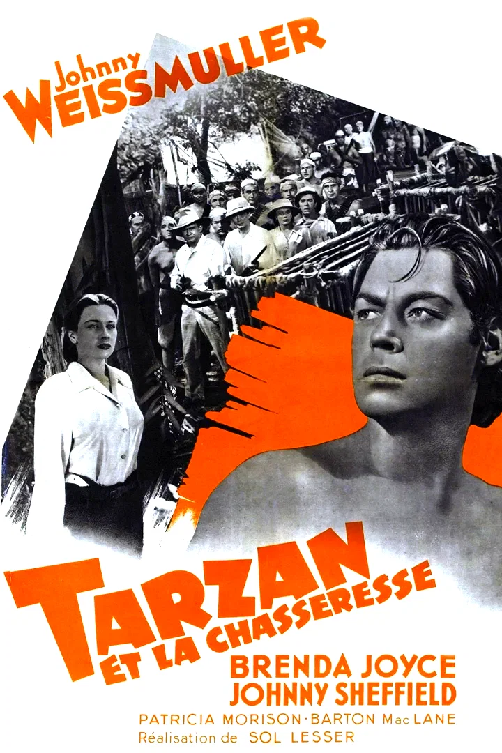 Affiche du film : Tarzan et la chasseresse