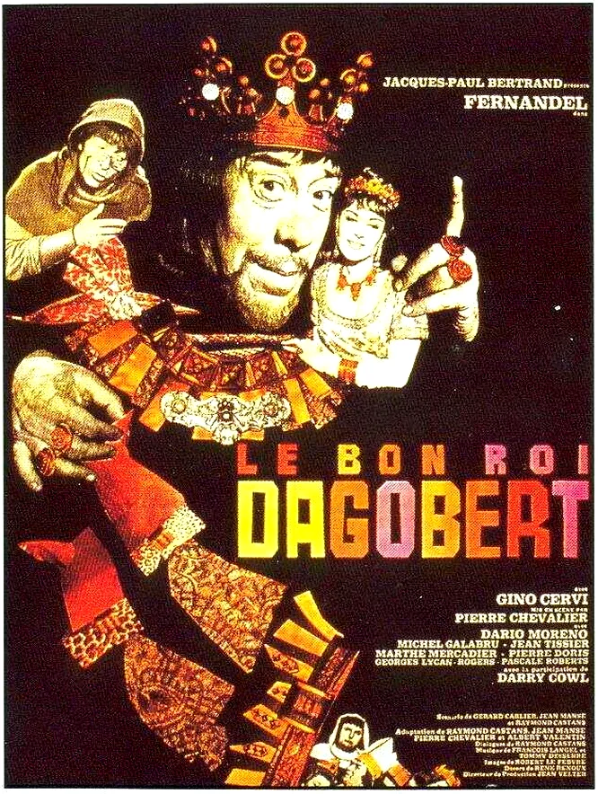 Affiche du film : Le bon roi dagobert