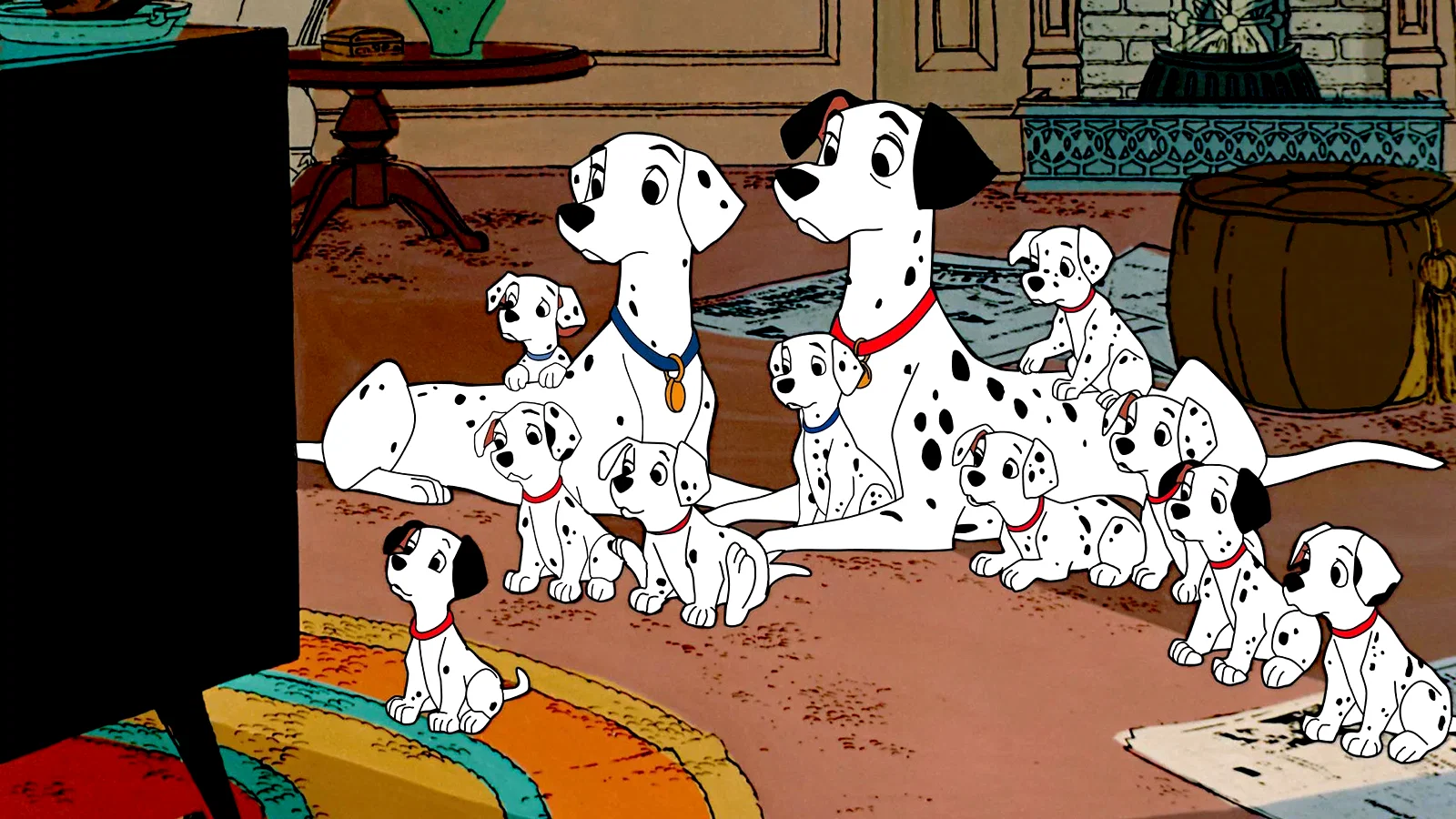 Photo 4 du film : Les 101 dalmatiens