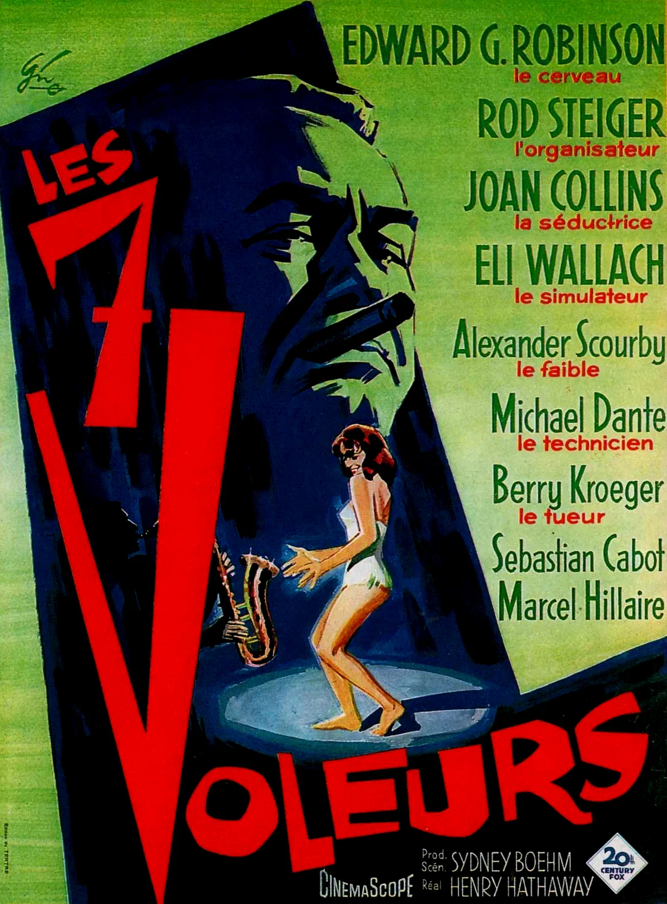Affiche du film : Les sept voleurs