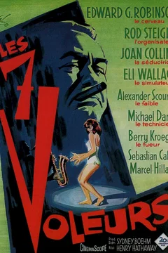 Affiche du film = Les sept voleurs