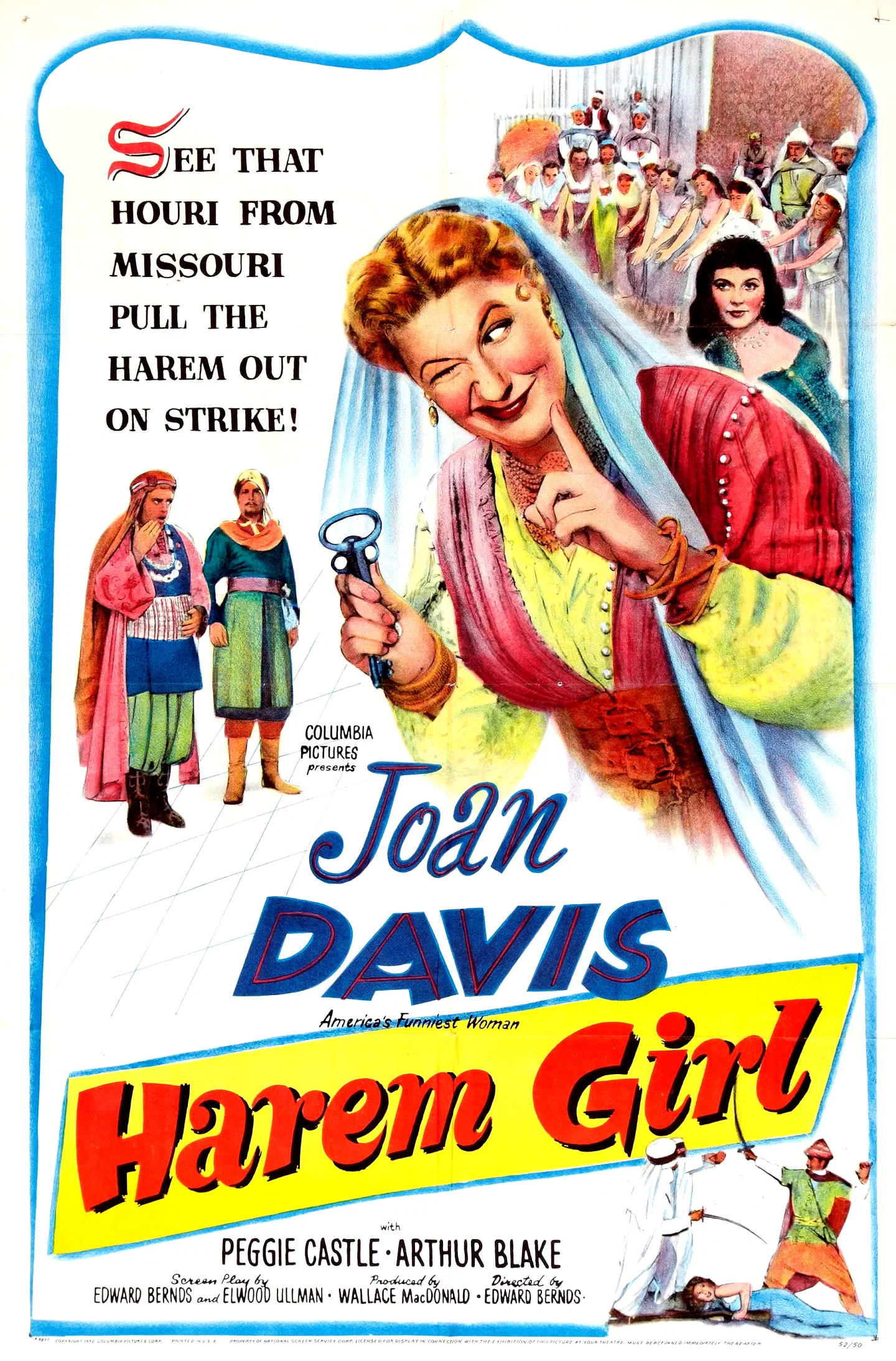 Affiche du film : Harem girl