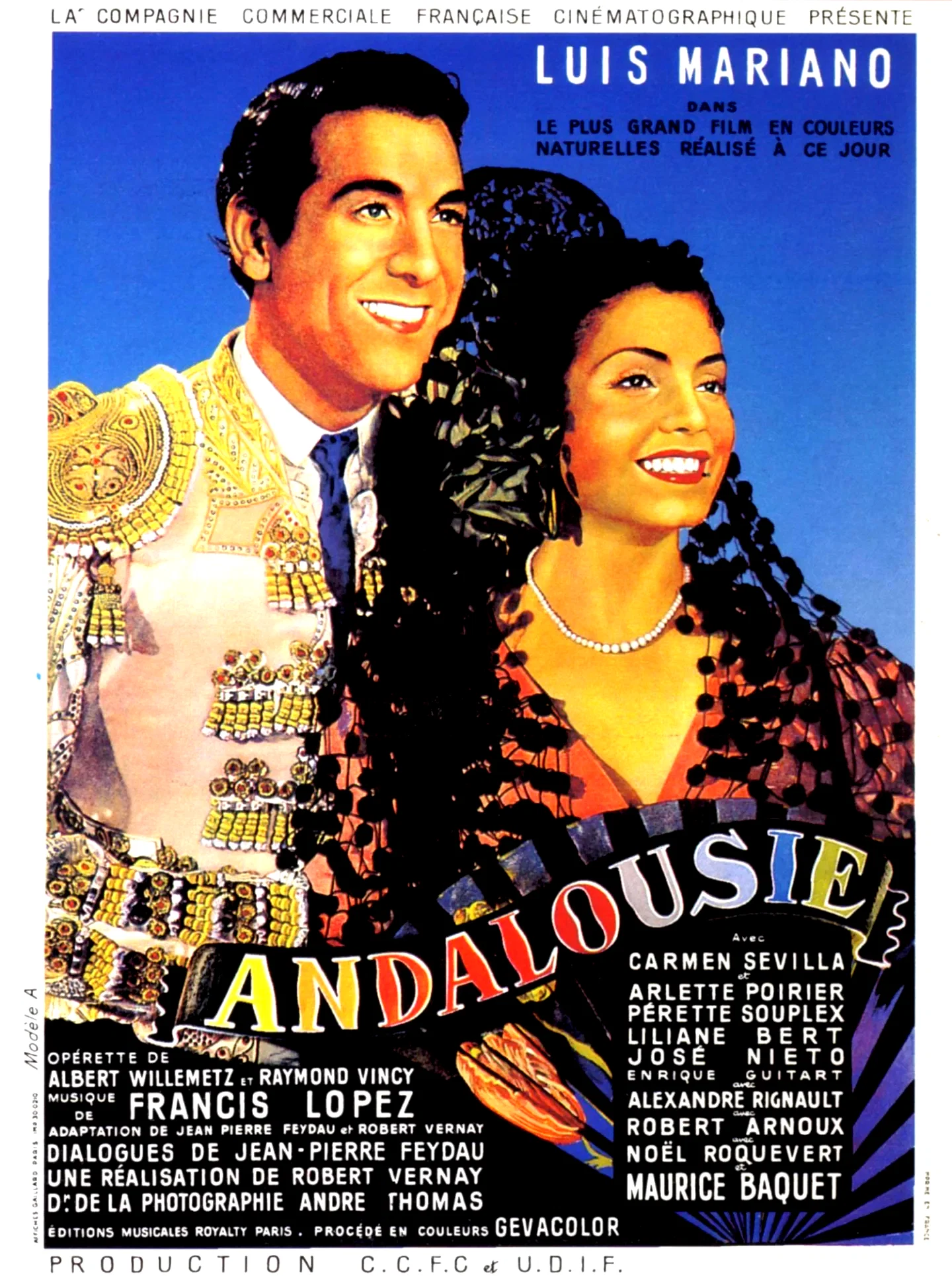 Affiche du film : Andalousie