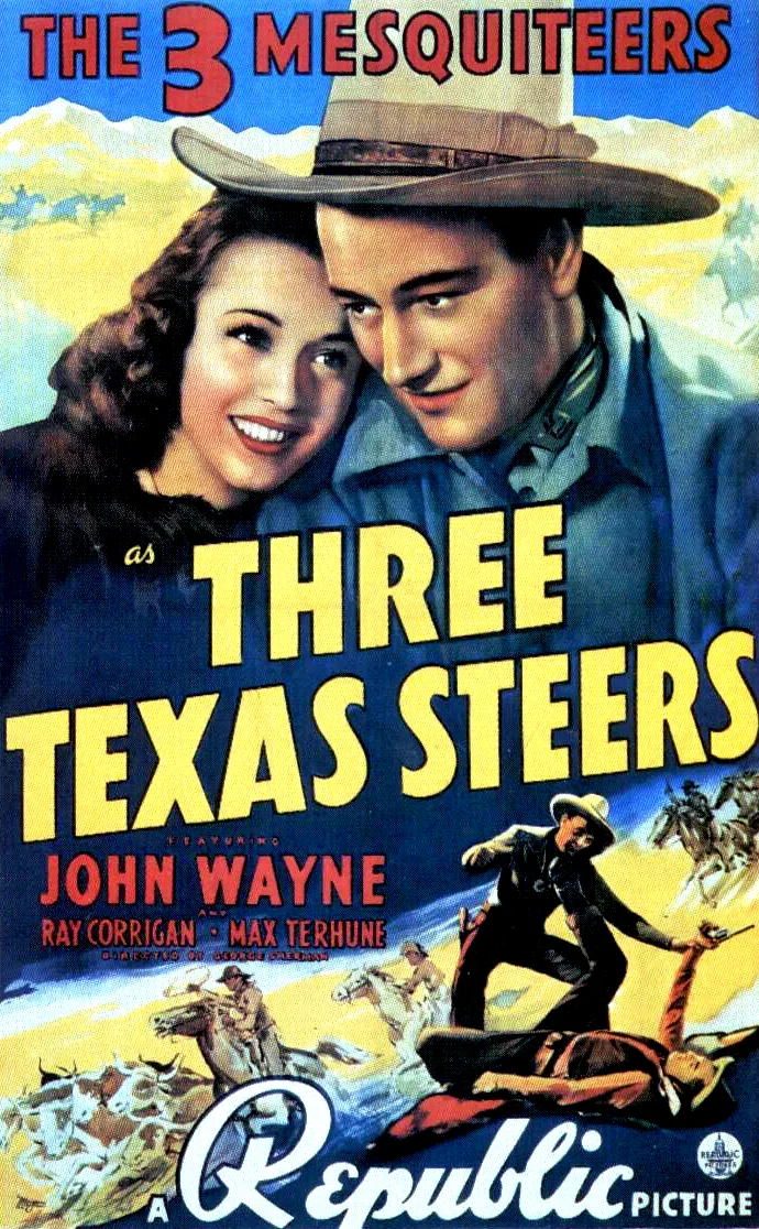 Affiche du film : Three texas steers