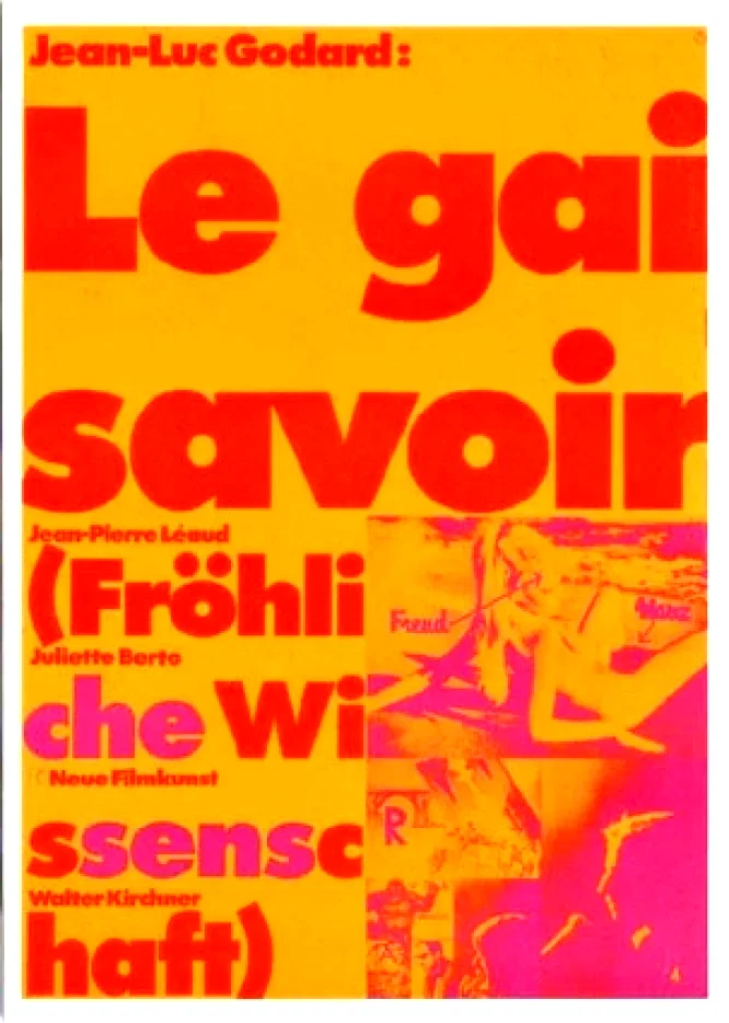 Affiche du film : Le gai savoir