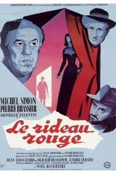 Affiche du film Le rideau rouge