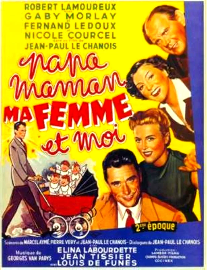 Affiche du film : Papa maman ma femme et moi