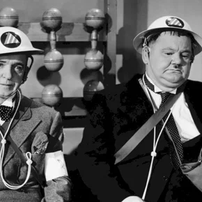 Photo du film : Laurel et hardy chefs d'ilots