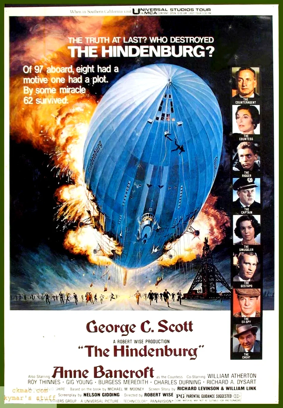 Affiche du film : L'odyssee du hindenburg