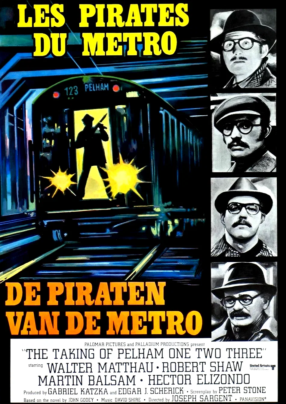 Affiche du film : Les pirates du metro