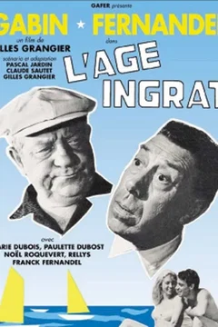 Affiche du film L'age ingrat