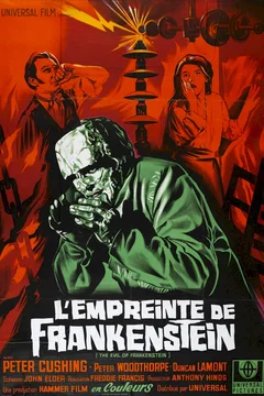 Affiche du film L'empreinte de frankenstein