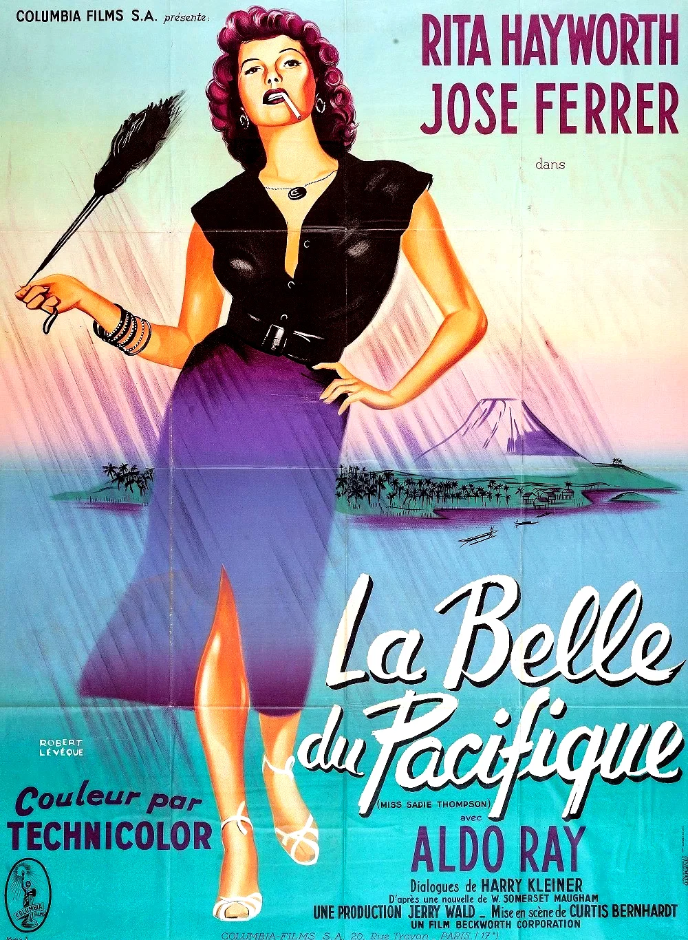 Affiche du film : La belle du pacifique