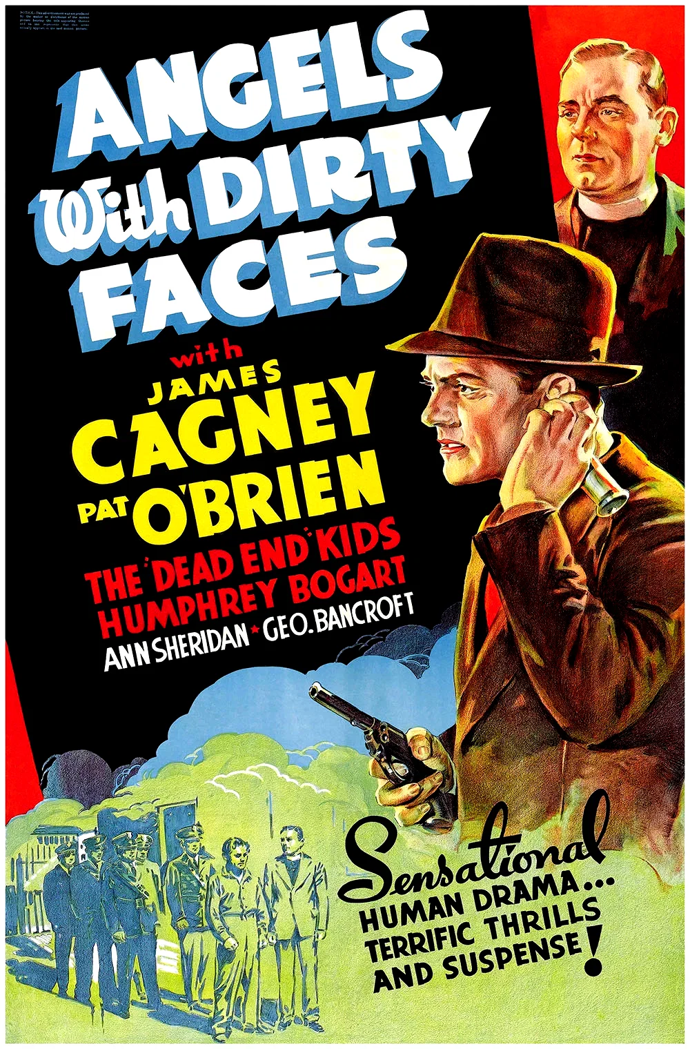 Affiche du film : Les anges aux figures sales