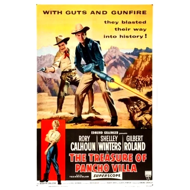 Affiche du film : Le tresor de pancho villa