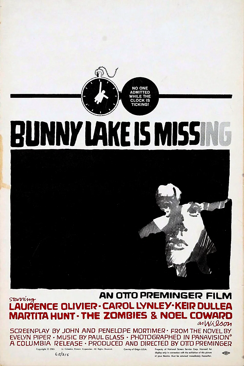 Affiche du film : Bunny lake a disparu