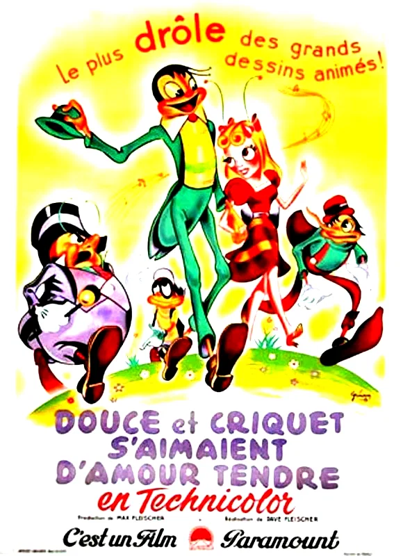 Affiche du film : Douce et Criquet s'aimaient d'amour