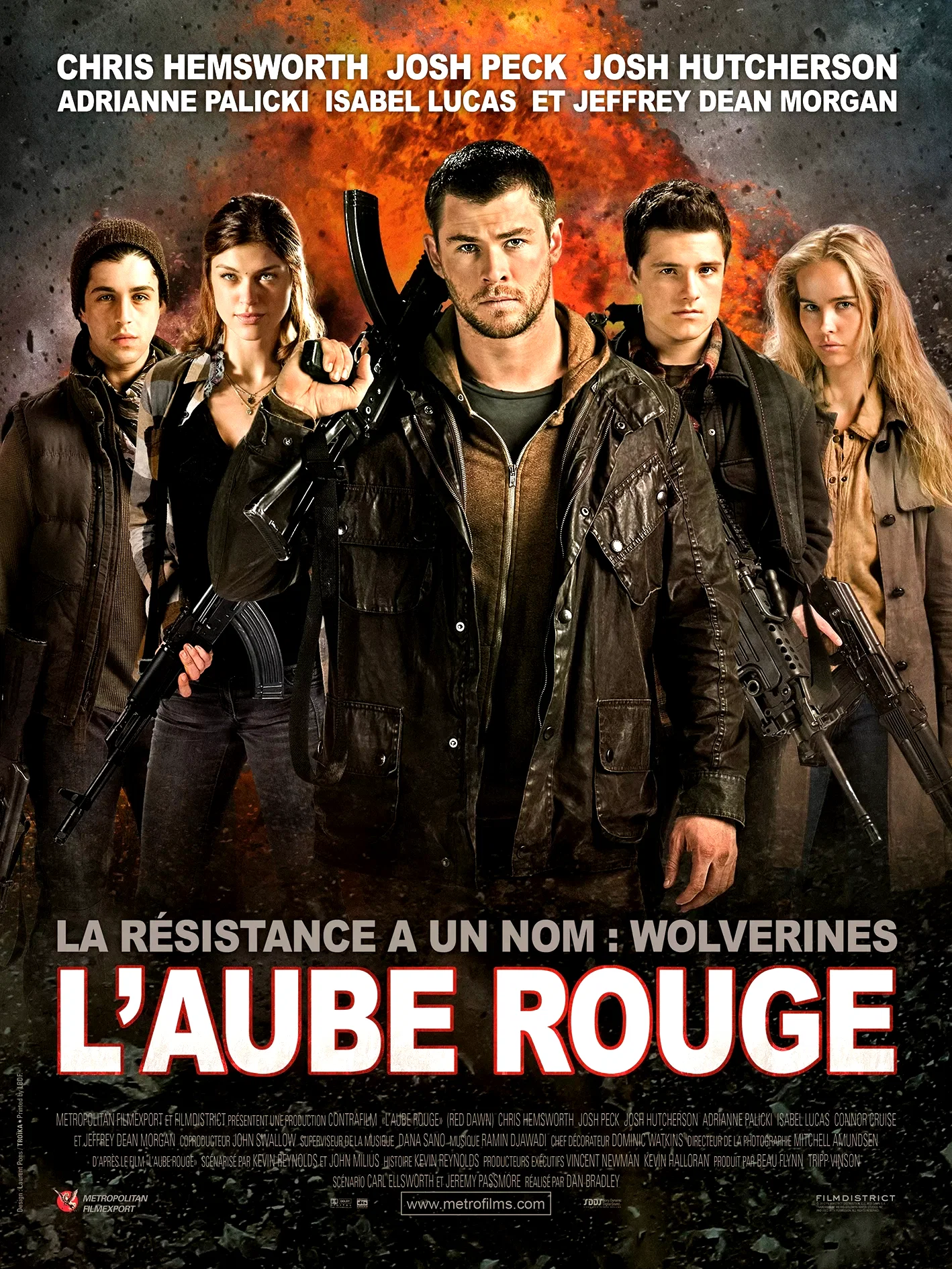 Affiche du film : L'aube rouge 