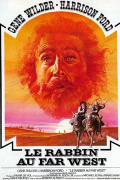 Affiche du film = Un rabbin au far west