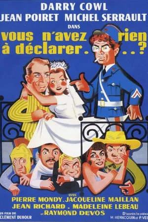 Affiche du film : Vous n'avez rien a declarer