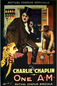 Affiche du film Charlot rentre tard
