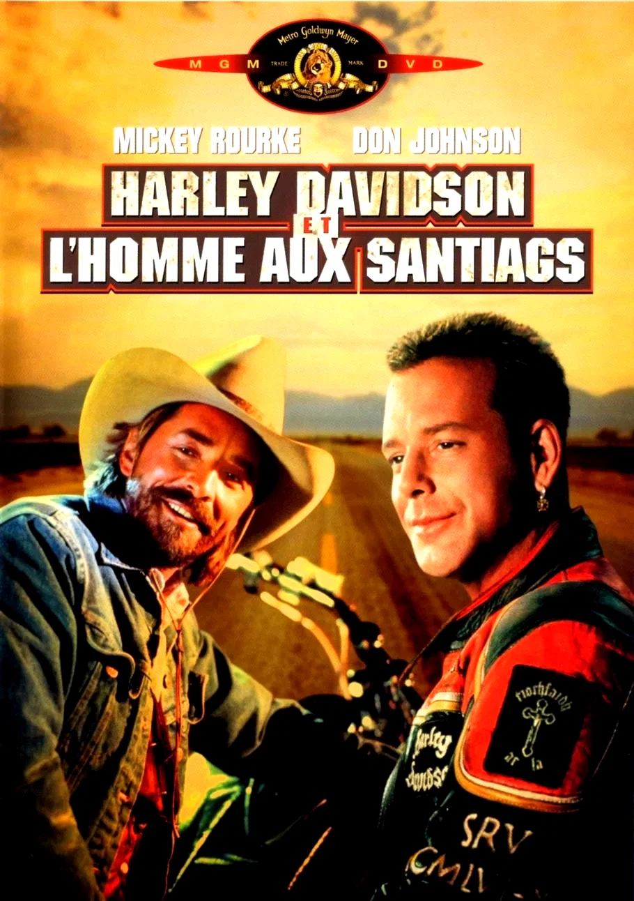 Affiche du film : Harley Davidson et l'homme aux santiags
