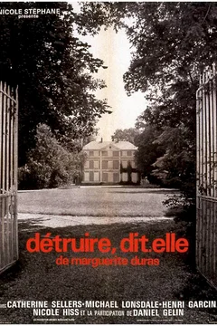 Affiche du film Détruire dit-elle
