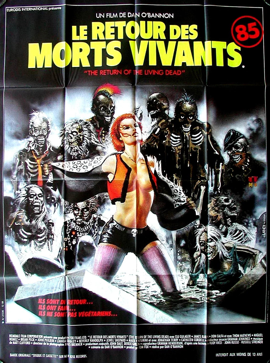 Affiche du film : La revanche des mortes vivantes