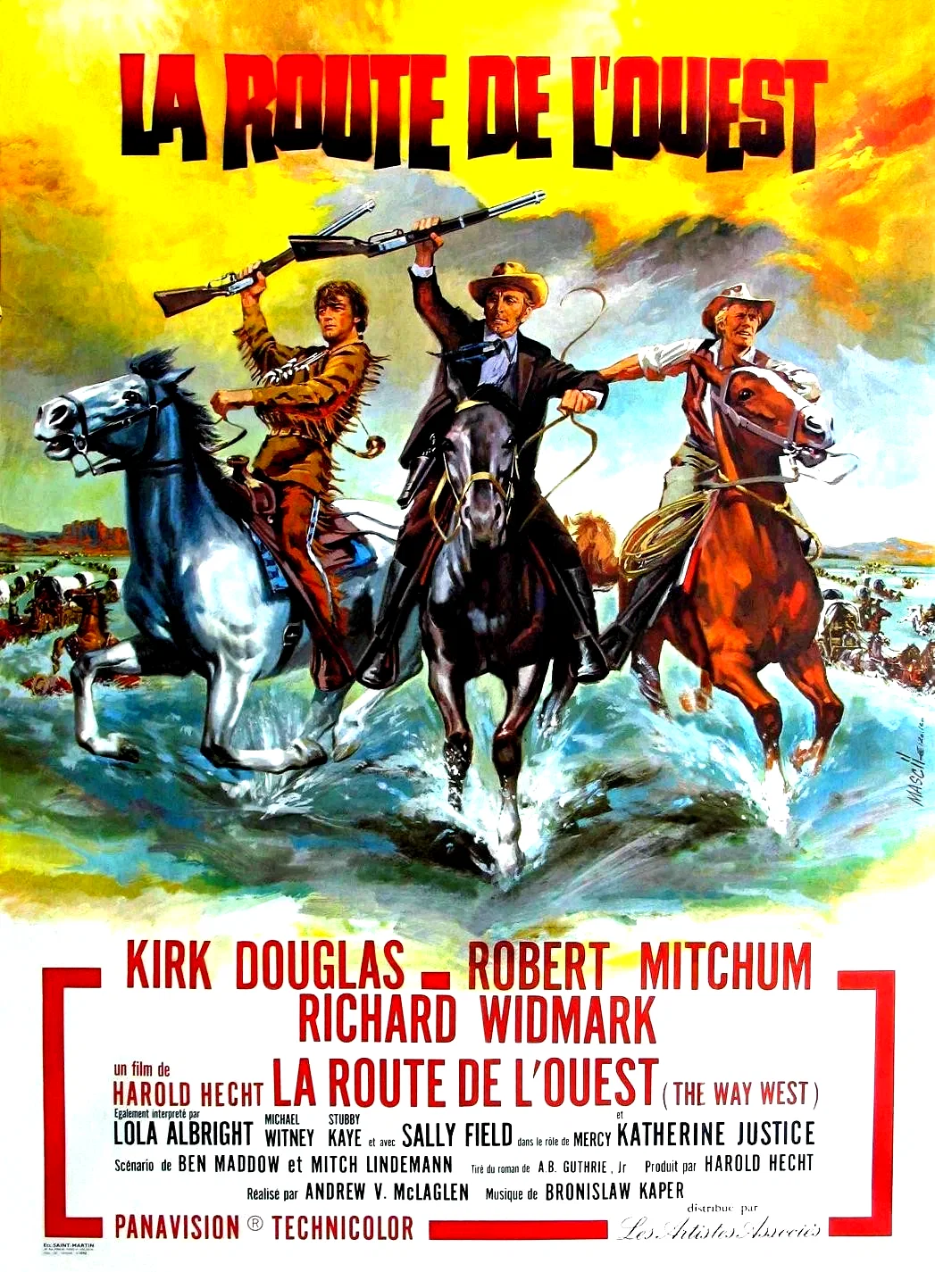 Affiche du film : La route de l'ouest
