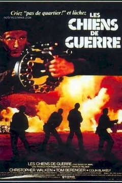 Affiche du film = Les chiens de guerre