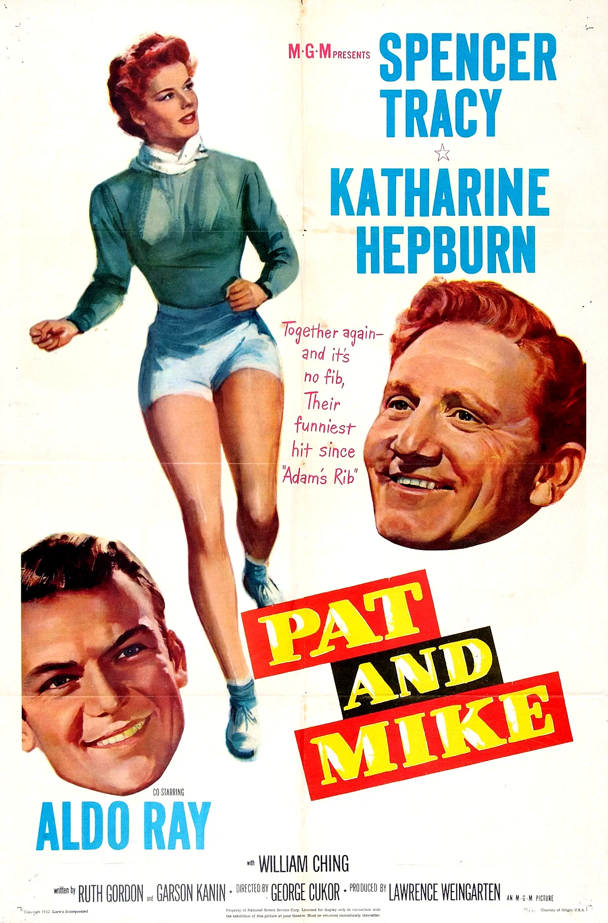 Affiche du film : Pat and mike