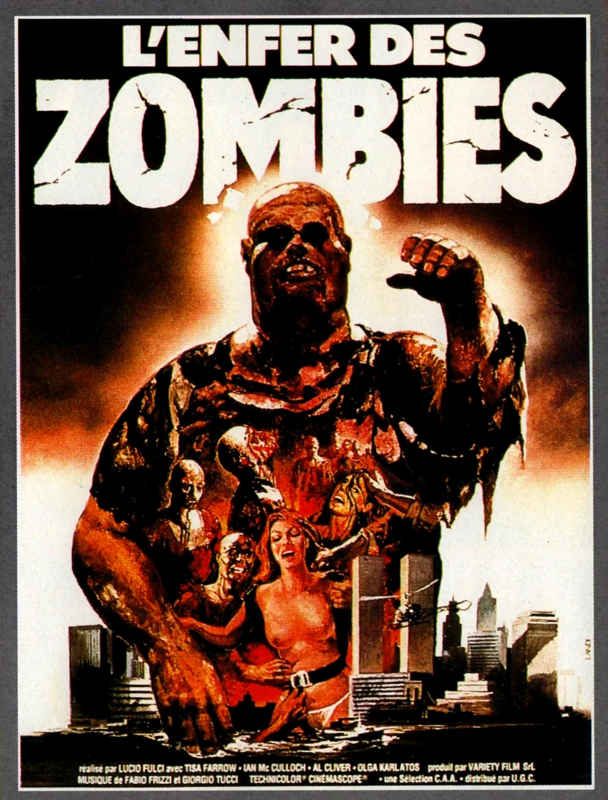 Affiche du film : L'Enfer des zombies
