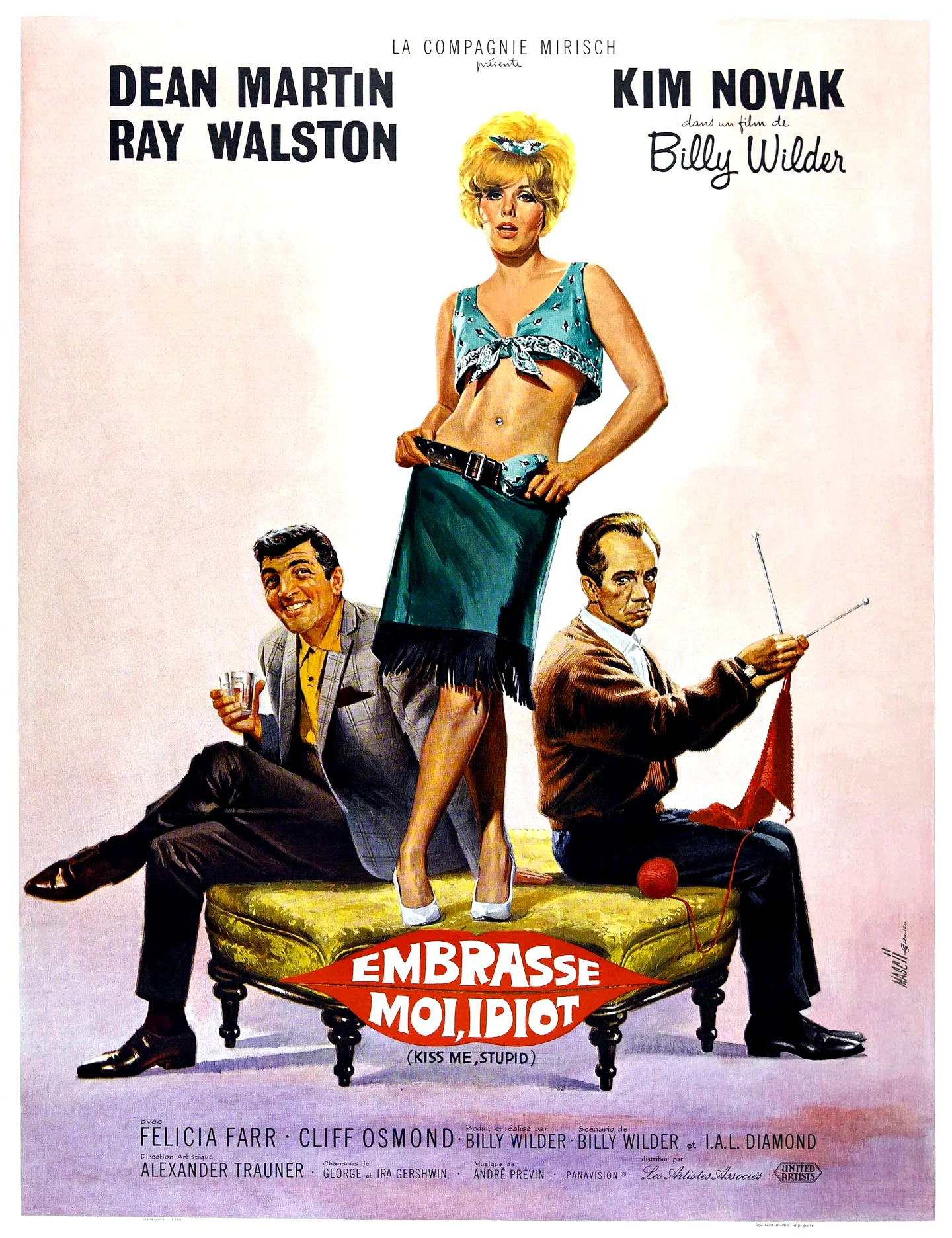 Affiche du film : Embrasse moi idiot