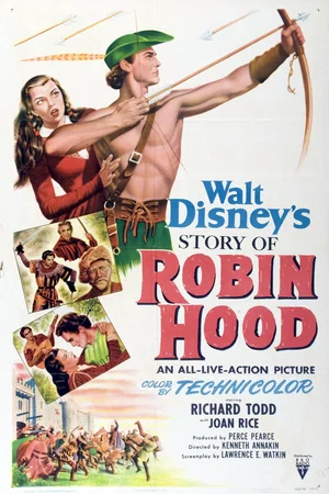 Affiche du film : Robin des Bois et ses joyeux compagnons
