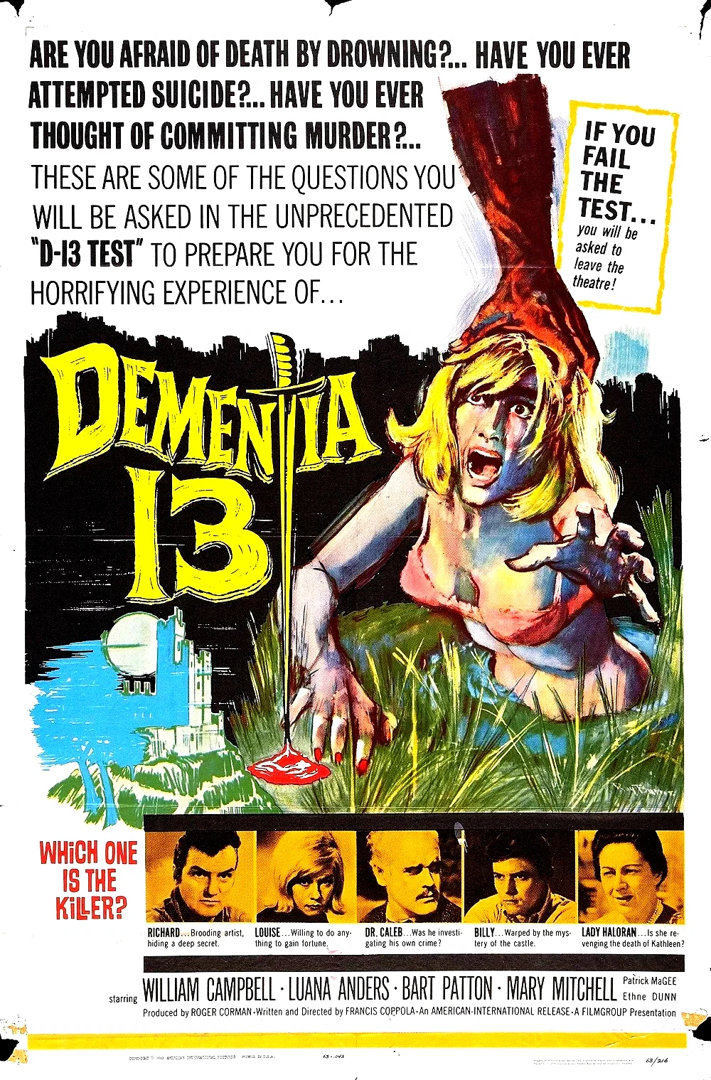 Affiche du film : Dementia 13