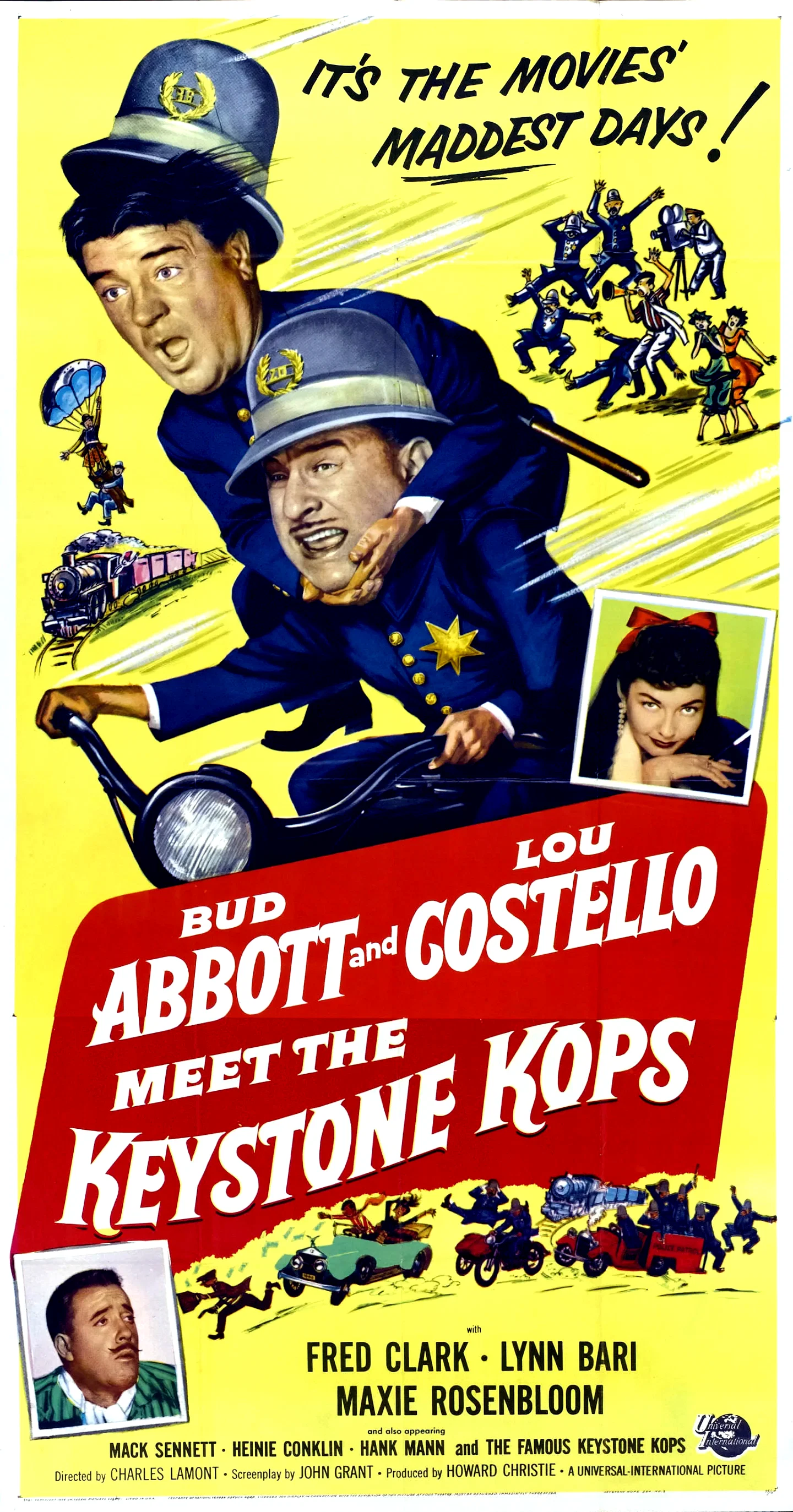 Affiche du film : Abbott and Costello meet the keystone
