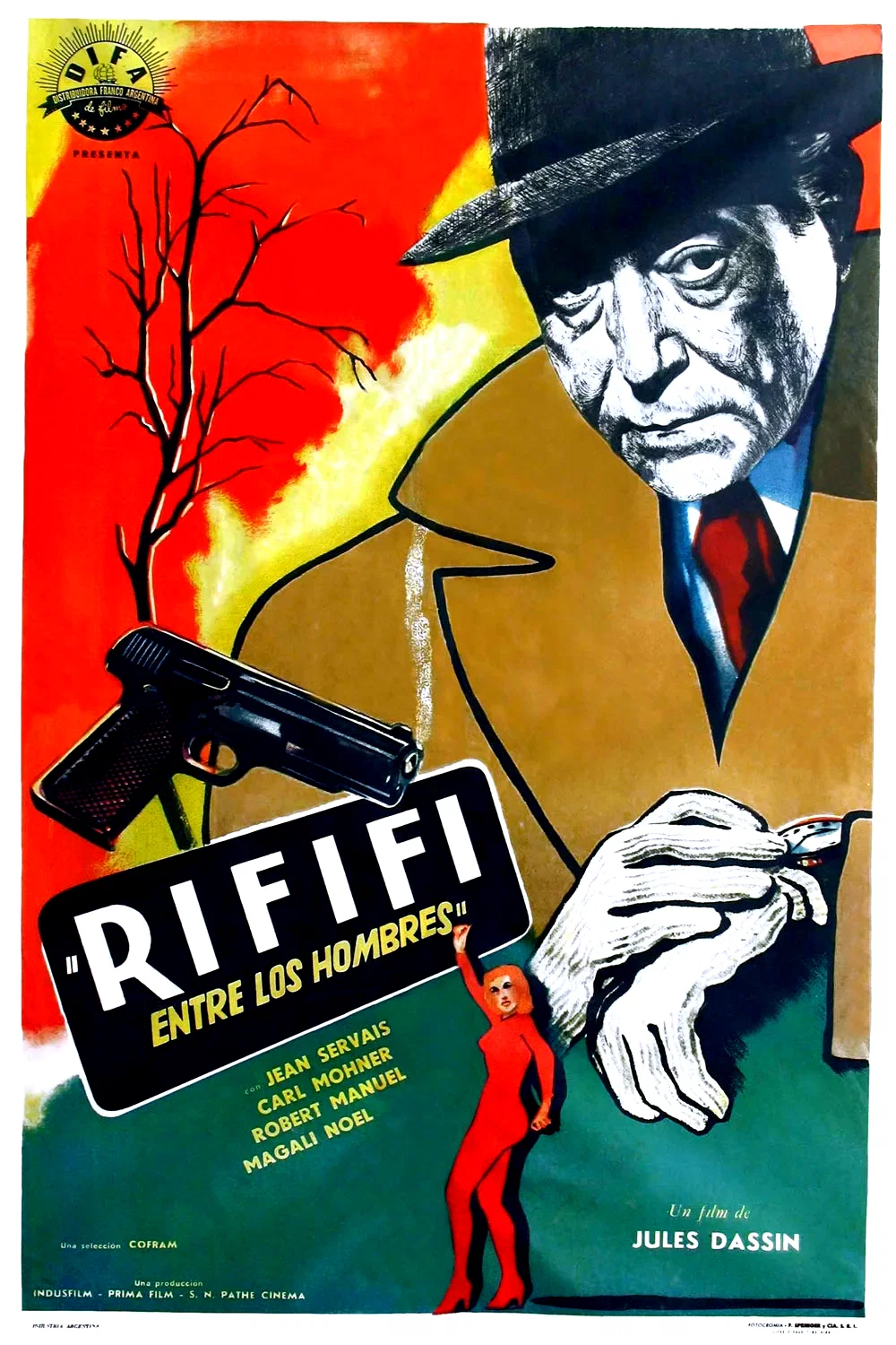 Affiche du film : Du rififi chez les hommes