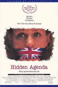 Affiche du film Hidden agenda