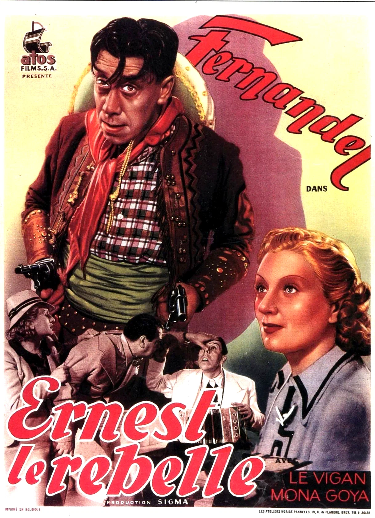 Affiche du film : Ernest le rebelle